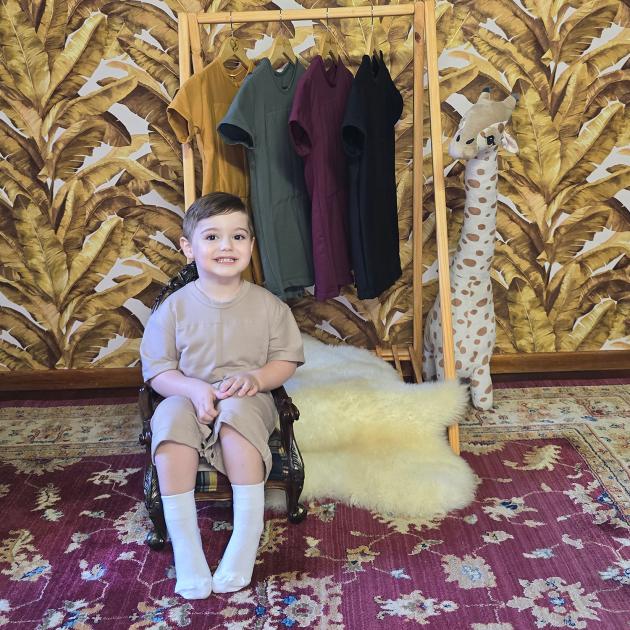 Mamas Touch Sleeping Suit | Beige